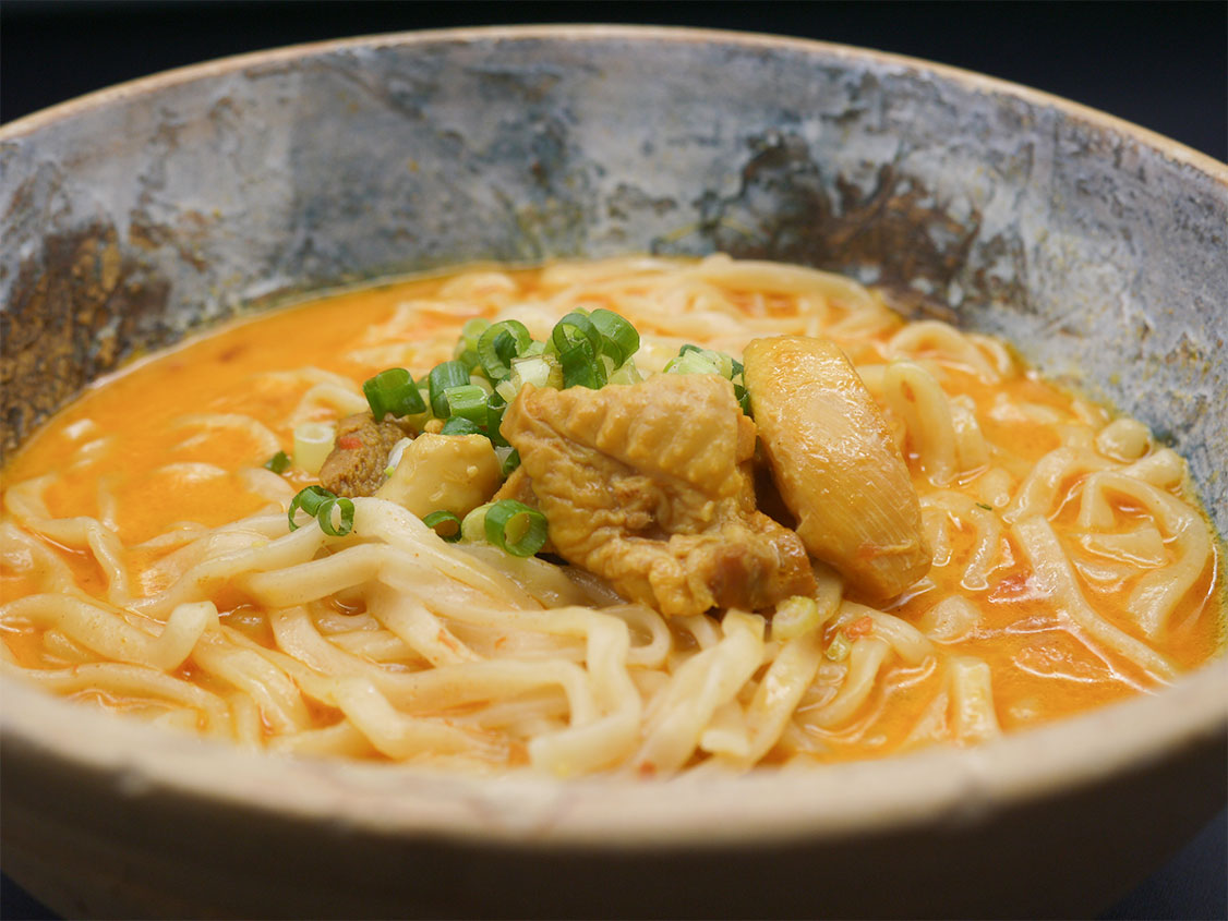 バターチキンカレーそば4食セット